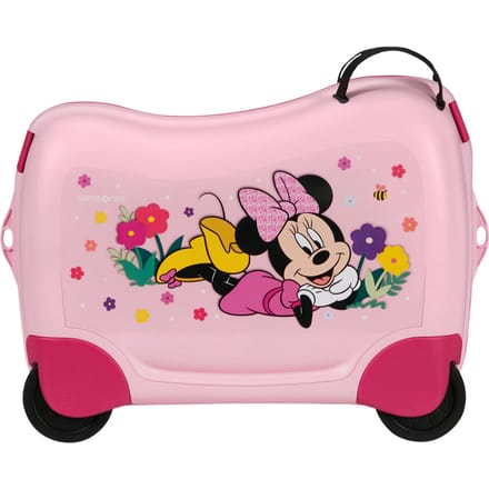 Samsonite Kinderkoffer- Dream2Go Disney Ride - on Suitcase Disney Minnie Flower Power roze 52cm