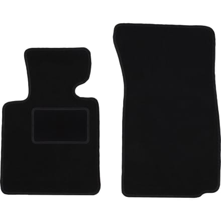 Zwarte veloursmatten voor: BMW Z4 E85 cabriolet (2002-2008)