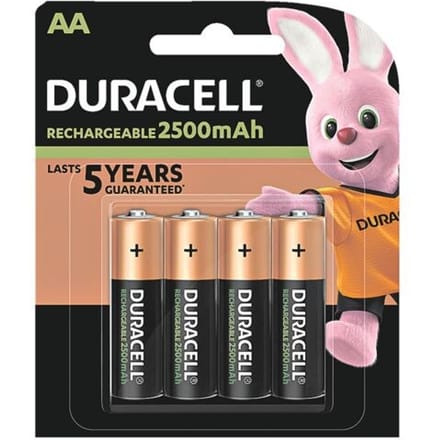 Duracell PreCharged HR06 Oplaadbare AA batterij (penlite) NiMH 2500 mAh 1.2 V 4 stuk(s)