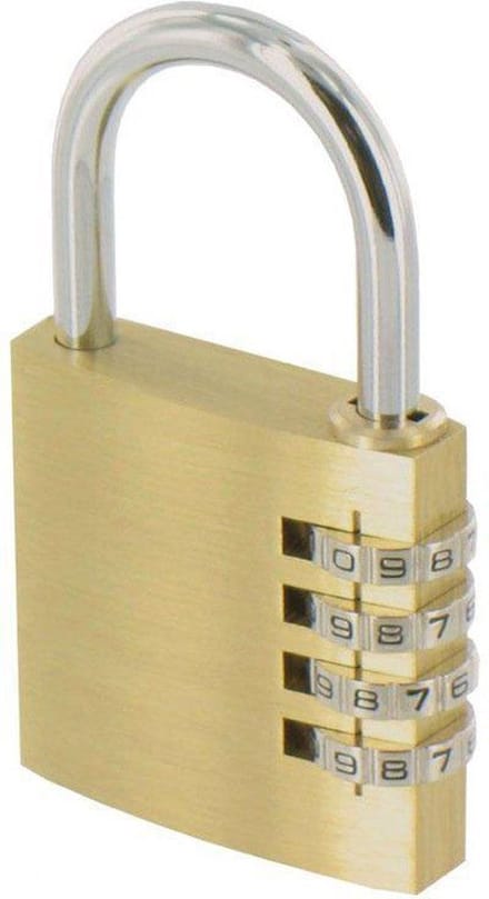 Highlander Hangslot Staal Cijferslot