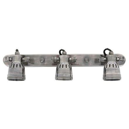 KS Verlichting Opbouwspot Indigo Triple Antiek Zilver