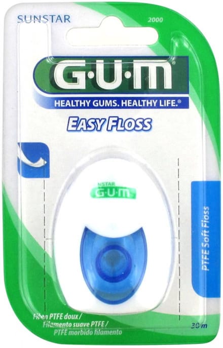 Gum Easy Floss, Fil Dentaire En Téflon, Fin Et Ultrarésistant, Unité 30 Flosdraad