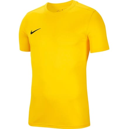 Nike Heren Dry Park VII trui met korte mouwen (Geel)