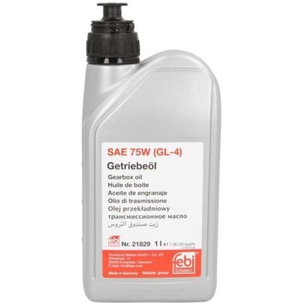 Versnellingsbakolie FEBI BILSTEIN 21829 75W GL-4, 1L