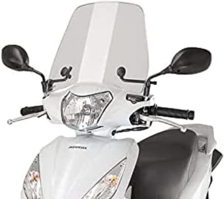 Windscherm Deflector - Motor Accessoire - Stadsgebruik Bescherming - Polycarbonaat Materiaal - 3 mm Dik - Gedeeltelijk Helder