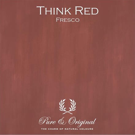 Pure & Original Fresco Kalkverf Think Red 5 L