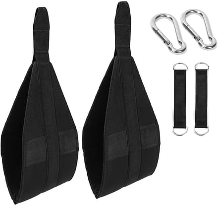 Dailygoods- Ab Straps Ergonomisch Ontwerp - Buikspiertraining - Arm Straps - Pull Up Bar - Verstelbaar - Duurzaam Comfort - Buikspierbanden