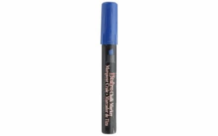 MarvyUchida - Bistro krijtmarker - blauw - beiteltip 6 mm