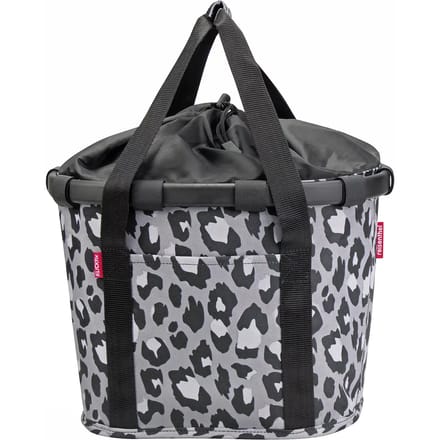 KLICKfix reisenthel Bikebasket 15 - Stuurmand 35 cm (leo nero)