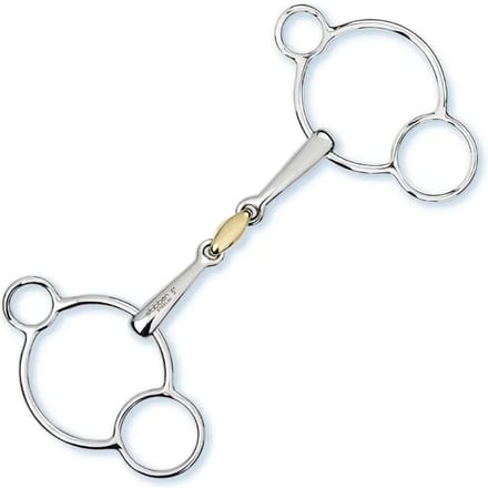 3-rings paardenbit Stübben