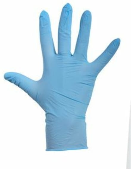 ComFort Handschoen, Latex, ongepoederd, L, wit 100 st