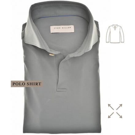 John Miller Polo Hyperstretch Performance V-Neck Donker Groen / male