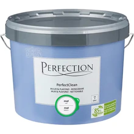 Perfection Perfectclean Muurverf - Mat - Wit - 10l