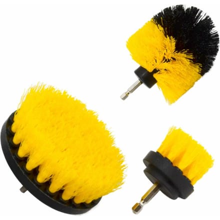 Awtools AW55303 - Schrobborstelset - 3-delig - Voor Boormachine