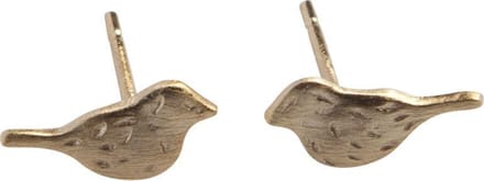 Lauren Sterk Amsterdam oorbellen vogeltjes - goud verguld - E-coating