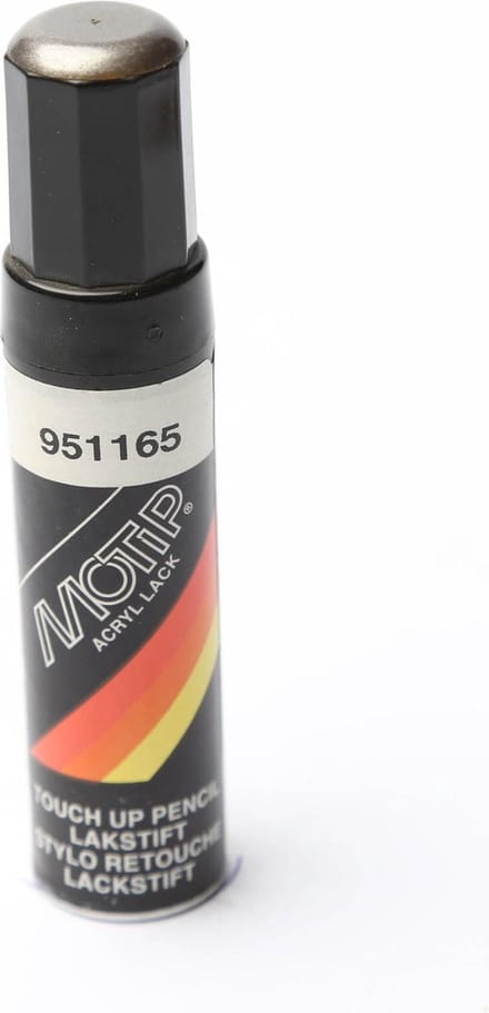 Motip 951165 - Auto lakstift - Grijs Metallic - 12 ml