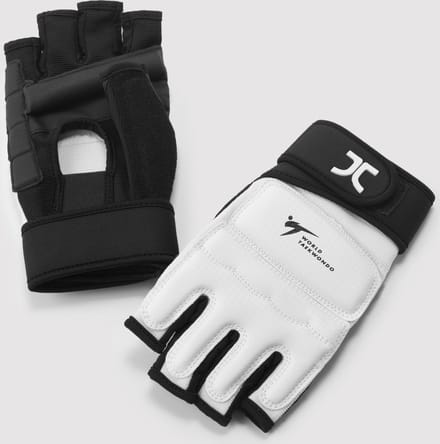Taekwondo-handbeschermers (handschoen) JCalicu | WT | Wit (Maat: S)