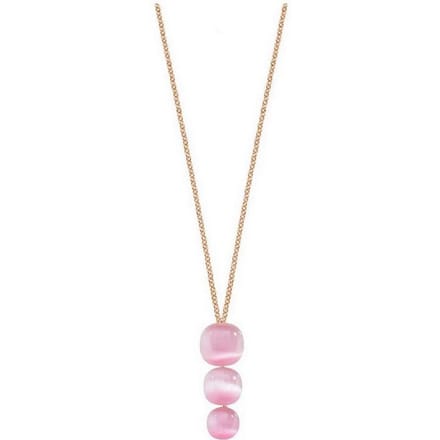 Collier pour femme Morellato Gemma en argent sterling ton or rose SAKK01 beige