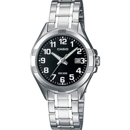 Casio LTP-1308PD-1B Dames Horloge 31mm WR 50mt