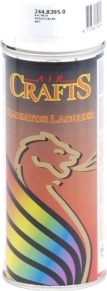Motip aircrafts radiatorlak RAL 9010 wit - 400 ml.