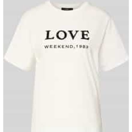 Slim fit T-shirt van zuivere katoen model 'DAGILE'