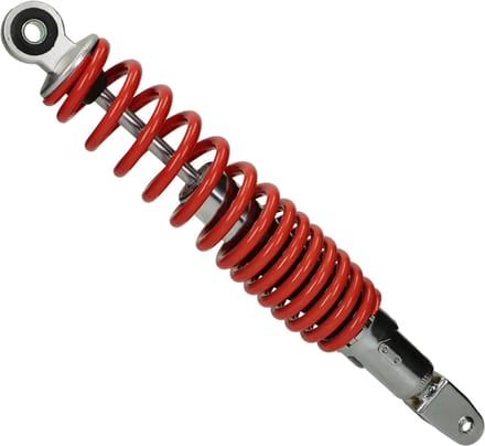 Schokbreker Mezoly Chroom / Rood 340 mm