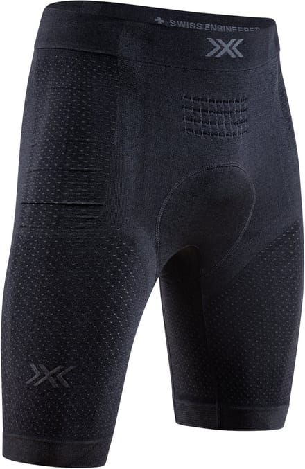 X-Bionic Xceed Ride Liner Shorts Heren - X Black/Rhino Grey - Maat XL