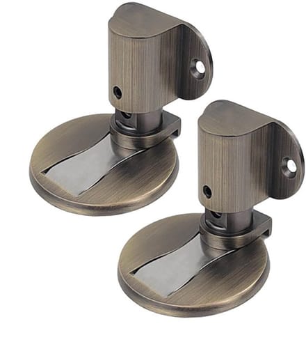 Deurstopper Verstelbaar - Magnetische Deurstopper - 2 Stuks - 3M Dubbelzijdig Plakband - Zinklegering - Onzichtbaar en Veilig - Deurbuffer
