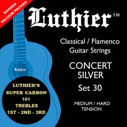 Luthier L-30SC snarenset voor klassieke gitaar, high tension
