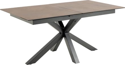 Eettafel Durgan Bruin Uitschuifbaar 168/210x90cm - Giga Living