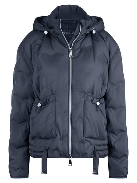 Gewatteerde jas Van White Label blauw