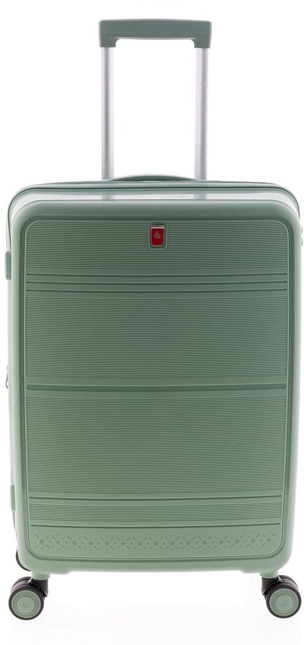 Gladiator Saona Middelgrote Koffer - 65 cm - 70/80 liter - Expandable - TSA slot - Lichtgroen