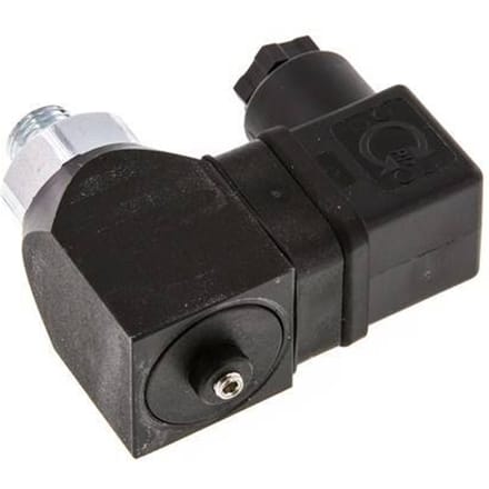 0.3 tot 2bar SPDT Staal Drukschakelaar G1/4'' 250VAC DIN-A Connector - PSL-E-N-0P3-2-OC-TA