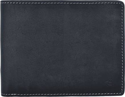 Esquire Esquire Dallas Portemonnee Leer 12,5 cm - Jongens - Horizontaal - schwarz