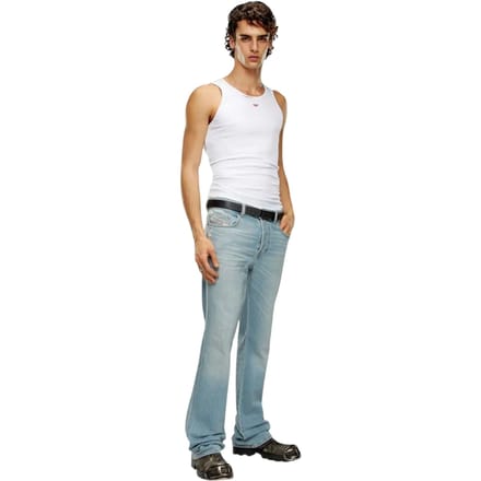 Diesel Rechte Jeans Heren 1998 Light Wash (Blauwe Denim)