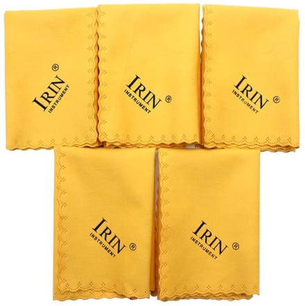 Pack of 5 Universele Microfibre Polijst- en Schoonmaakdoeken voor