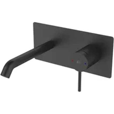 Essebagno Inbouw Wastafelkraan Envol - Zwart - 13,0cm