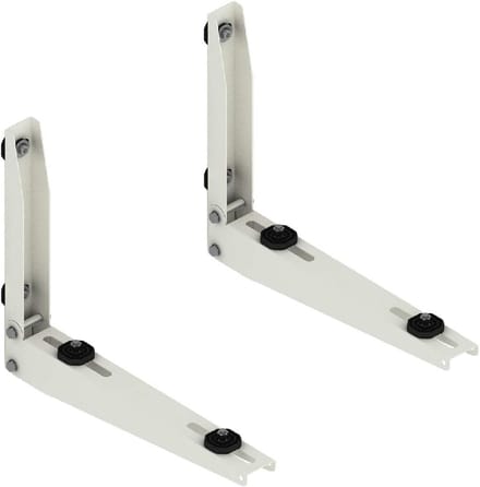 Set van 2 Stevige Beugels voor Buitenunit Airco - Inclusief Trillingsdempers