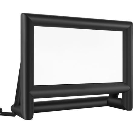 20 ft Opblaasbaar Film Scherm 16:9 600D Filmprojectie met Draagbare Tas