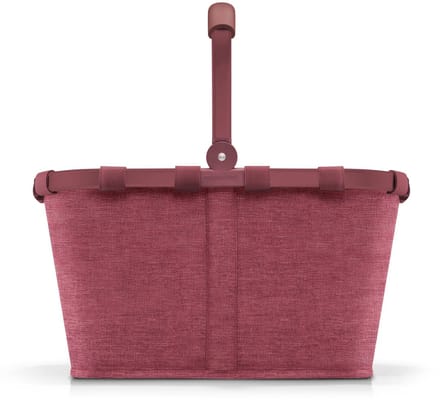 Reisenthel Carrybag Boodschappenmand - 22L - Twist Maroon Donkerrood