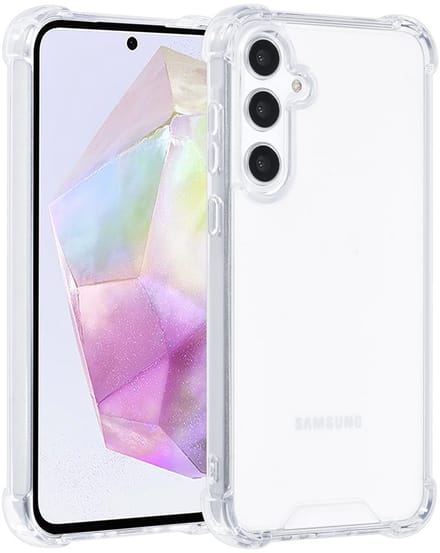 UNIQ Accessory Galaxy A35 Backcover hoesje - Transparant - Antishock