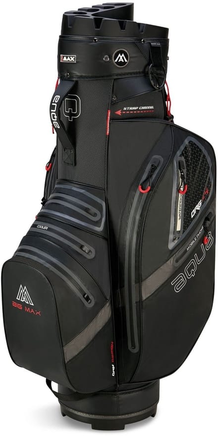 Big Max Aqua Silencio 4 cartbag zwart