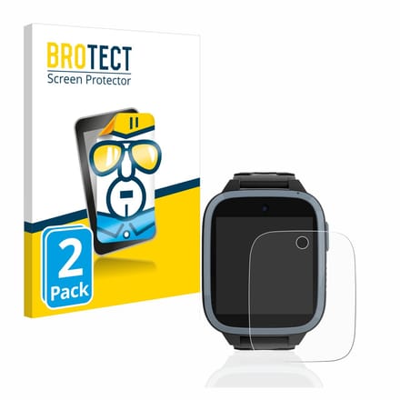 BROTECT - Screenprotector voor Xplora XGO3 / Kidzi / Let's Go - Folie Beschermfolie transparant 2 Stuks