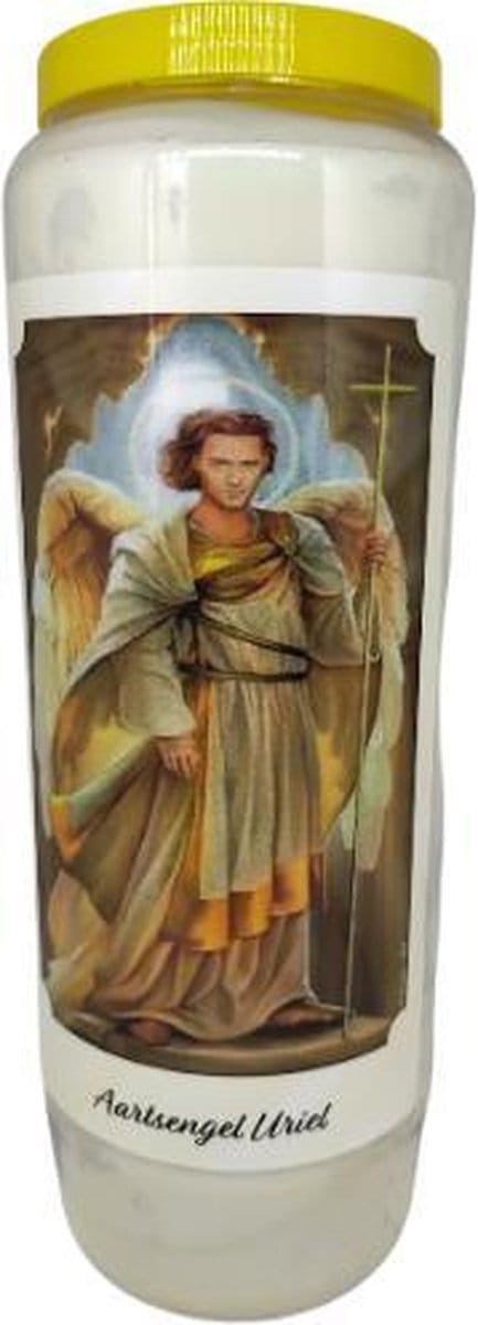 Aartsengel Uriel - Noveenkaars - 9 dagen brander (5 stuks)