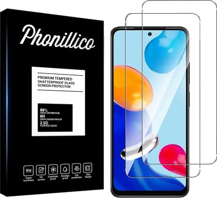 Screenprotector voor Xiaomi Redmi Note 11 / Redmi Note 11S - 2 stuks Beschermglas van glas Transparante glazen schermbeschermfolie