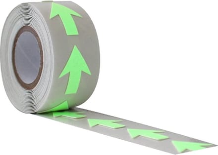 Pro glow in the dark pijltjes   -  20 stuks