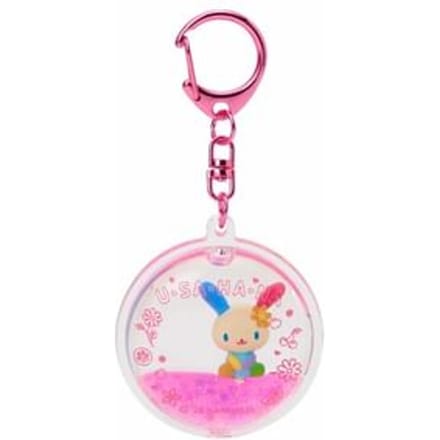 Sanrio Usahana Pukapuka Liquid Filled Bag Charm 60x40x20mm