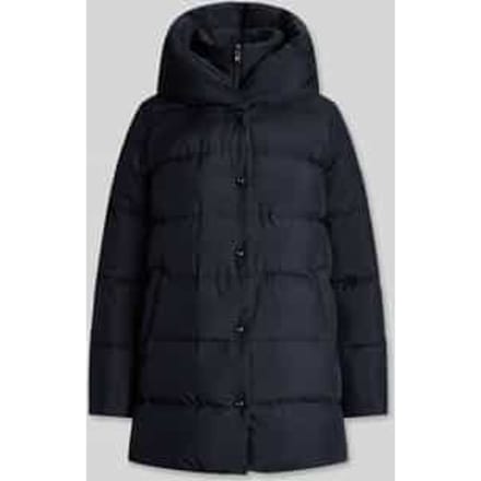 Regular fit donsjack met capuchonkraag