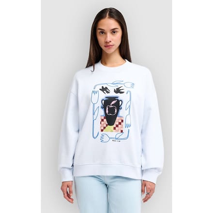 RVCA AF Love Birds Bf Crew Sweater blauw