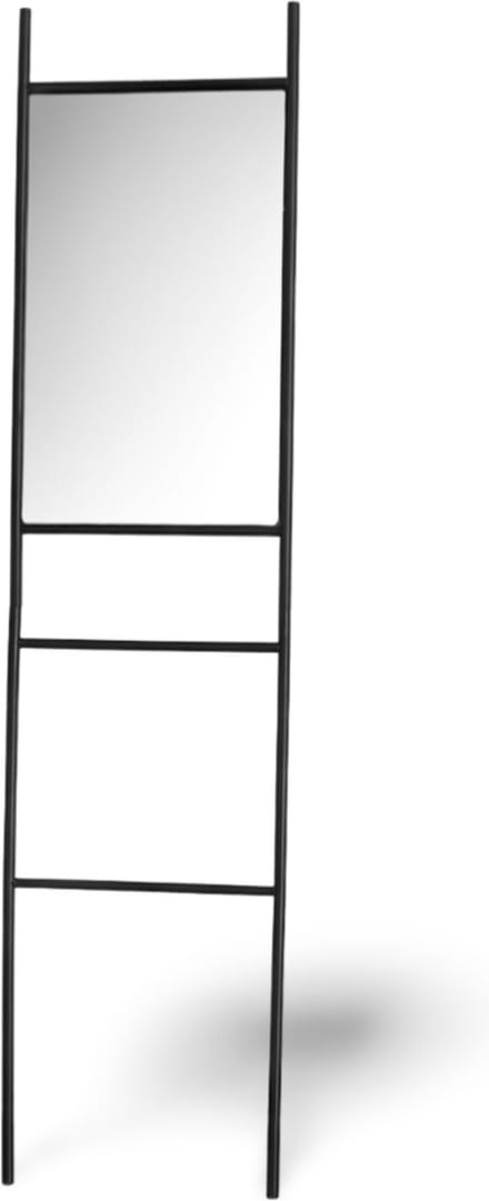 Staande Spiegel Zwart 171x43 cm